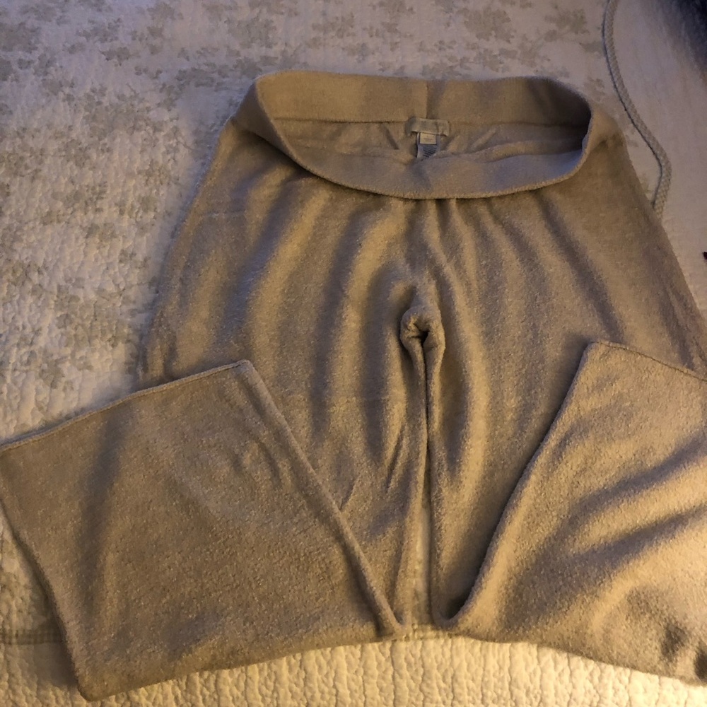 Barefoot Dreams CozyChic Lite Cream Culotte pants - Picture 4 of 9
